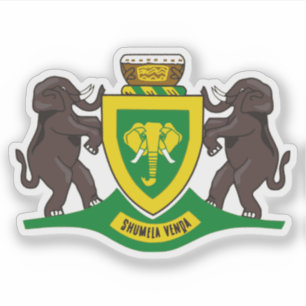 Zegel van Venda, de Republiek Zuid-Afrika Sticker