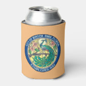 Zegel van Winter Park, Florida Blikjeskoeler (Blikje Voorkant)