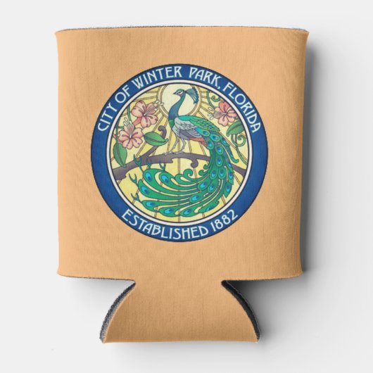 Zegel van Winter Park, Florida Blikjeskoeler (Voorkant)