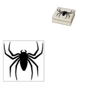 zegel voor de spinzout van silhouet rubberstempel (Gestempeld)