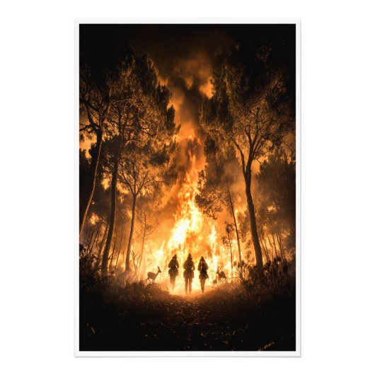 Zegen de helden foto afdruk (Voorkant)