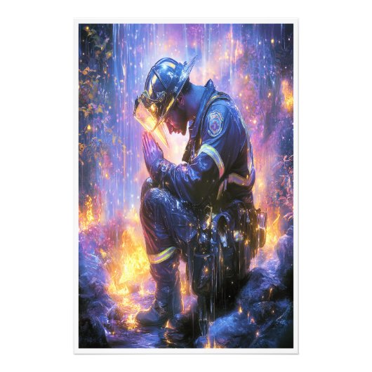 Zegen de helden foto afdruk (Voorkant)