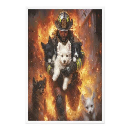 Zegen de helden foto afdruk (Voorkant)