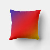 Zegen dit huis Vivid Rainbow Square Kussen (Achterkant)