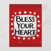 Zegen je hart Briefkaart (Voorkant)