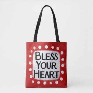 Zegen je hart Canvas tas