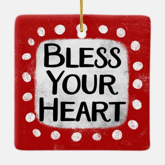 Zegen je hart Ornament (Achterkant)