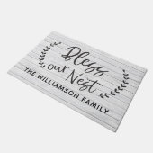 Zegen onze Nest rustieke boerderij Laurel familien Deurmat (Schuin)