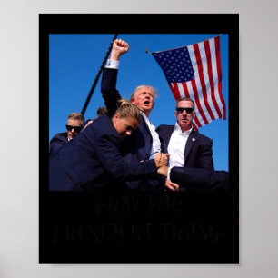 Zegen President Trump2 Poster