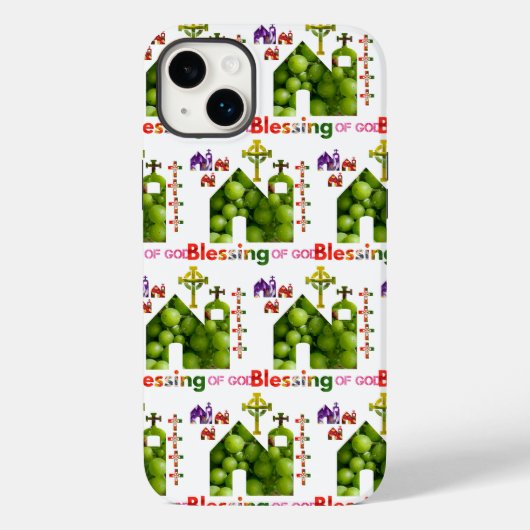 zegen van God-superstijl Case-Mate iPhone Case (Achterkant)