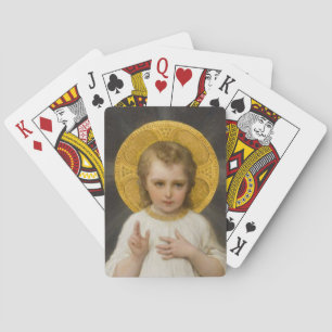 Zegen van Jezus Pokerkaarten