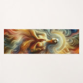 Zegening in stilte yogamat (Voorkant (horizontaal))