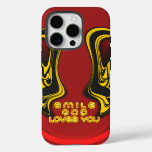 Zegening van Boven: Gods Liefde Spirituele Groet iPhone 16 Pro Hoesje