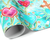 Zegeningen Liefde Geloof Cadeaupapier (Rol Hoek)