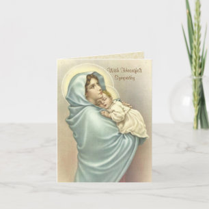 Zegeningen van de Heilige Maagd Maria Jezus Kathol Kaart