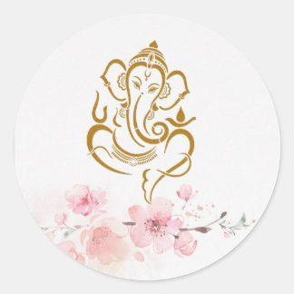 Zegeningen van Ganesh: Goddelijke Sticker