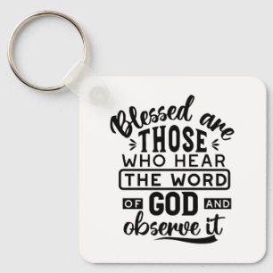 Zegeningen voor degenen die het Woord van God Quot Sleutelhanger