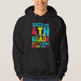 Zeggen dat ik klaar ben voor groep 6 terug naar sc hoodie