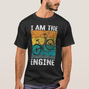Zeggend Ik Ben De Motor voor Wielrenner Fan 7 T-shirt
