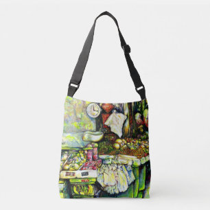 Zegt om het hele idee te betrekken crossbody tas