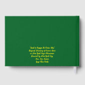 Zegt om het hele idee te betrekken gastenboek (Achterkant)