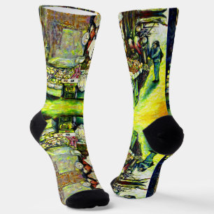 Zegt om het hele idee te betrekken sokken