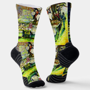 Zegt om het hele idee te betrekken sokken