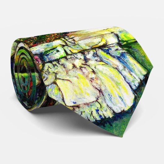 Zegt om het hele idee te betrekken stropdas (Opgerold)