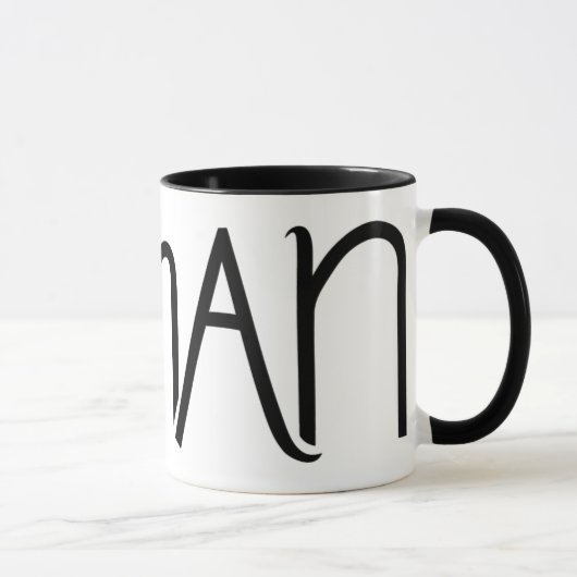 Zéhan black Mug (Droite)