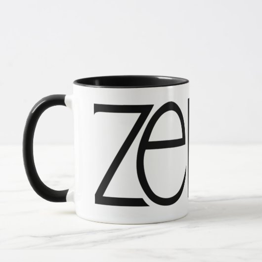 Zéhan black Mug (Gauche)