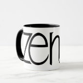Zéhan black Mug (Devant gauche)