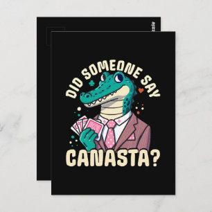 Zei iemand Canasta? Briefkaart