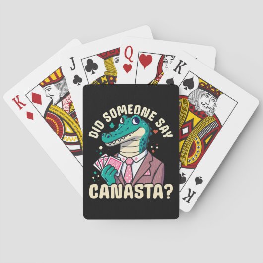 Zei iemand Canasta? Pokerkaarten (Achterkant)