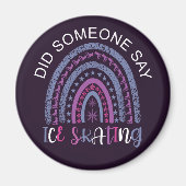 Zei iemand dat ijsschaatsen magneet (Voorkant)