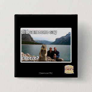 Zei iemand goedkoop? vierkante button 5,1 cm