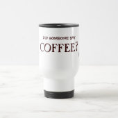 Zei iemand koffie? Kat-mok Reisbeker (Center)
