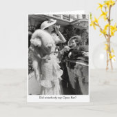  - Zei iemand open bar?, Kaart (Gele Bloem)