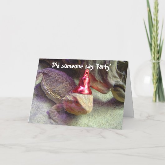 Zei iemand partij? kaart (Voorkant)
