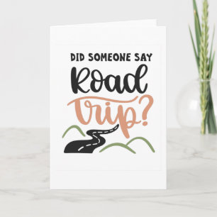 Zei iemand Road Trip? Kaart
