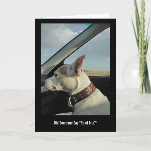 Zei iemand "road trip"? kaart (Voorkant)