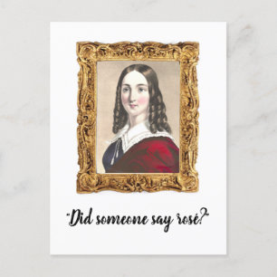 "Zei iemand rosé?" Funny Wine Mom Briefkaart