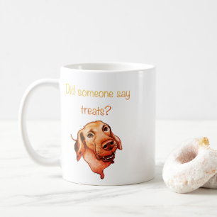 Zei Iemand Smoesjes? Grappige Hond Koffiemok
