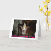 Zei iemand taart? kaart (Gele Bloem)