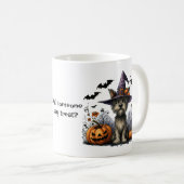 Zei iemand traktatie? Schattigee hond in het Pet v Koffiemok (Voorkant rechts)