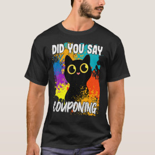 Zei je Couponing Black Cat? T-shirt