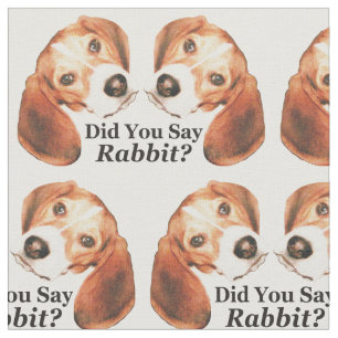 Zei je konijn? Stof beagle om over te schakelen