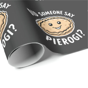Zeiden sommigen pierogi Poolse schotel Cadeaupapier