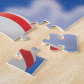 Zeil door de Middellandse Zee Legpuzzel (Zijkant)