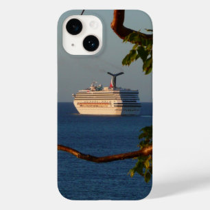 Zeil weg bij zonsondergang I Cruise Vakantie Case-Mate iPhone 14 Hoesje