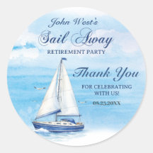 Zeil weg pensioenfeest Nautical Boot Jacht 